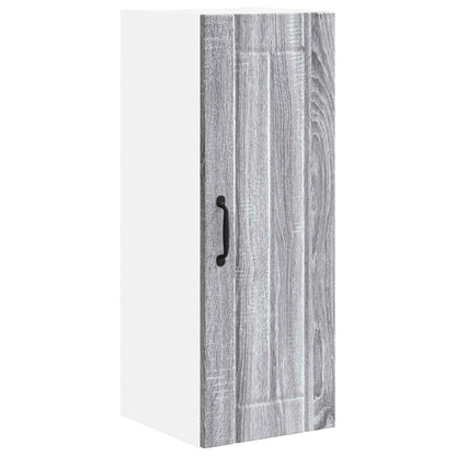 Armadietto a muro LUCCA 2 pcs Grigio Sonoma 30 x 31 x 80 cm