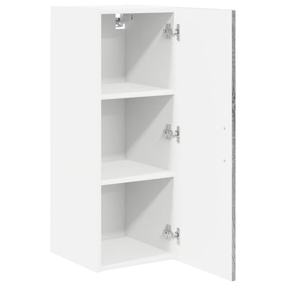 Armadietto a muro LUCCA 2 pcs Grigio Sonoma 30 x 31 x 80 cm