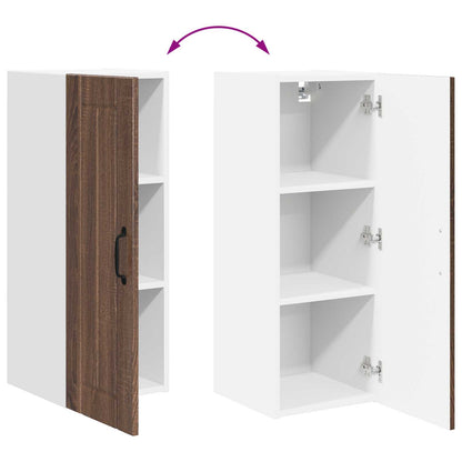 Armadietto a muro LUCCA Rovere Marrone 30 x 31 x 80 cm