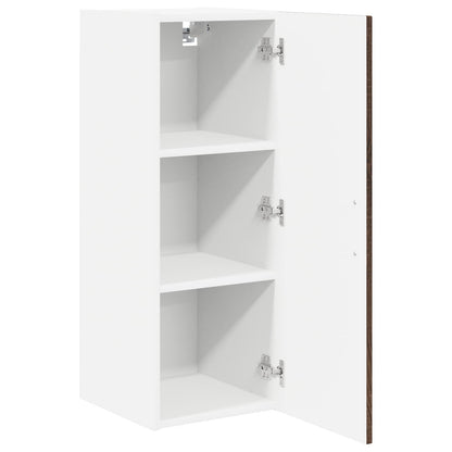 Armadietto a muro LUCCA 2 pcs Rovere Marrone 30 x 31 x 80 cm