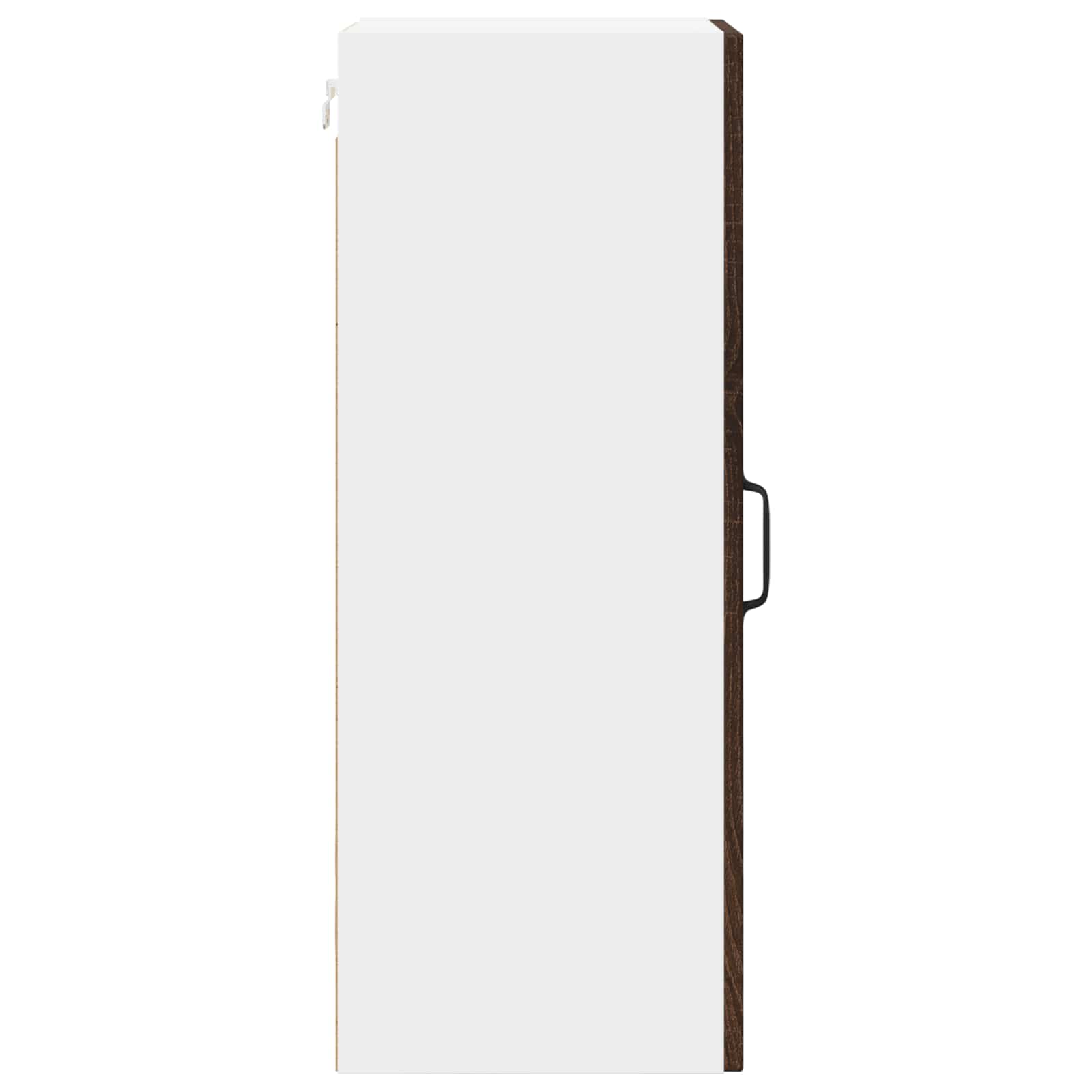 Armadietto a muro LUCCA 2 pcs Rovere Marrone 30 x 31 x 80 cm | homemem39