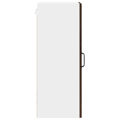 Armadietto a muro LUCCA 2 pcs Rovere Marrone 30 x 31 x 80 cm | homemem39