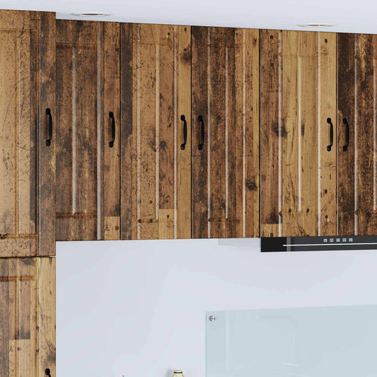 Armadietto a muro LUCCA Legno antico 30 x 31 x 80 cm | homemem39