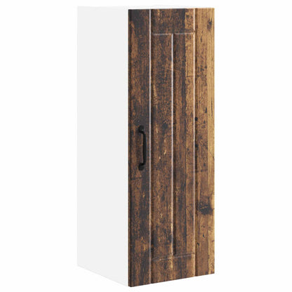 Armadietto a muro LUCCA 2 pcs Legno antico 30 x 31 x 80 cm | homemem39