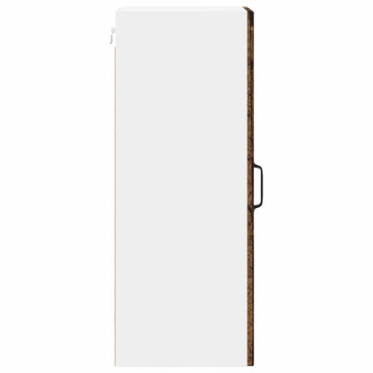 Armadietto a muro LUCCA 2 pcs Legno antico 30 x 31 x 80 cm
