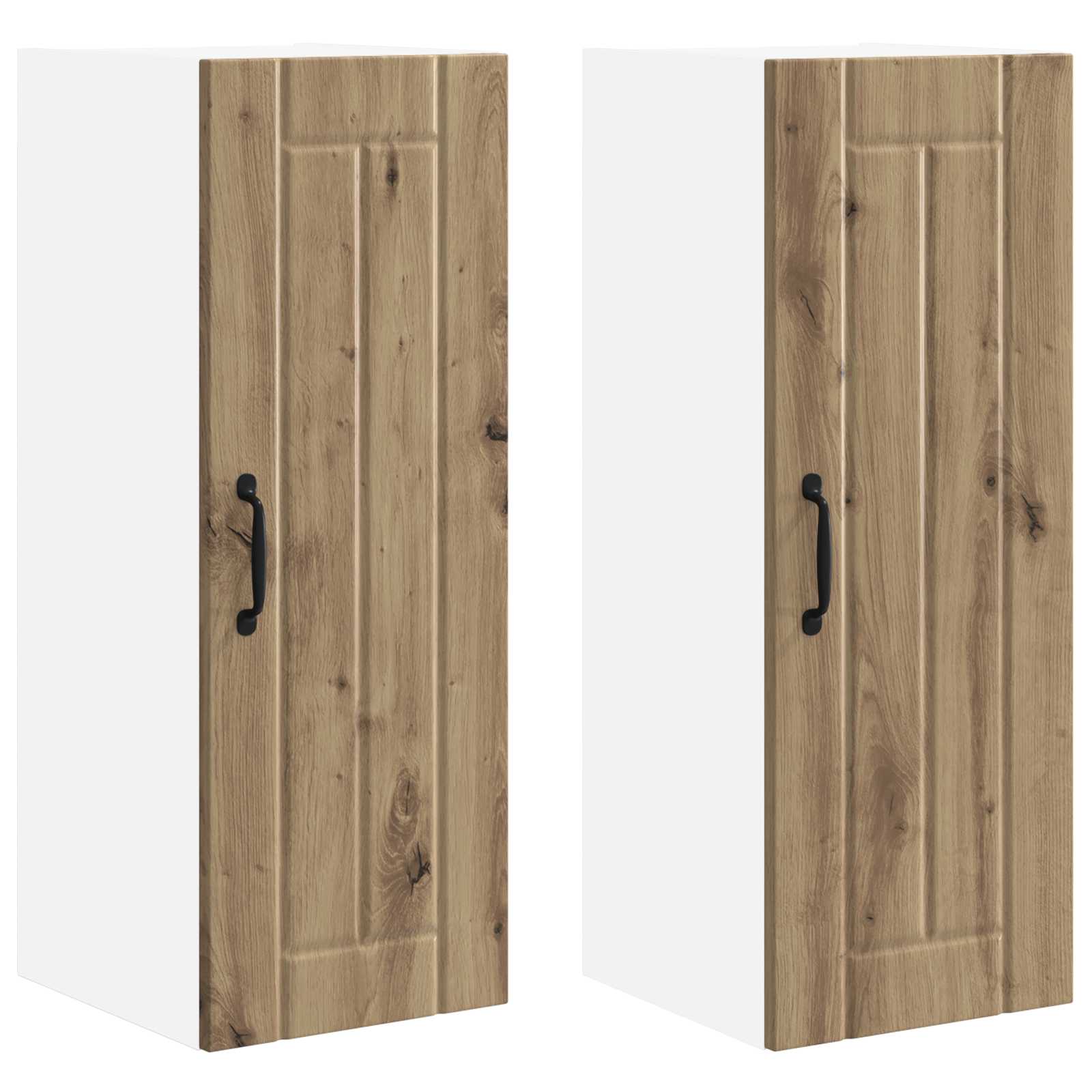 Armadietto a muro LUCCA 2 pcs Rovere Artigianale | homemem39