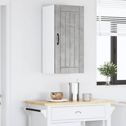 Armadietto a muro LUCCA Grigio Cemento 40 x 31 x 80 cm | homemem39