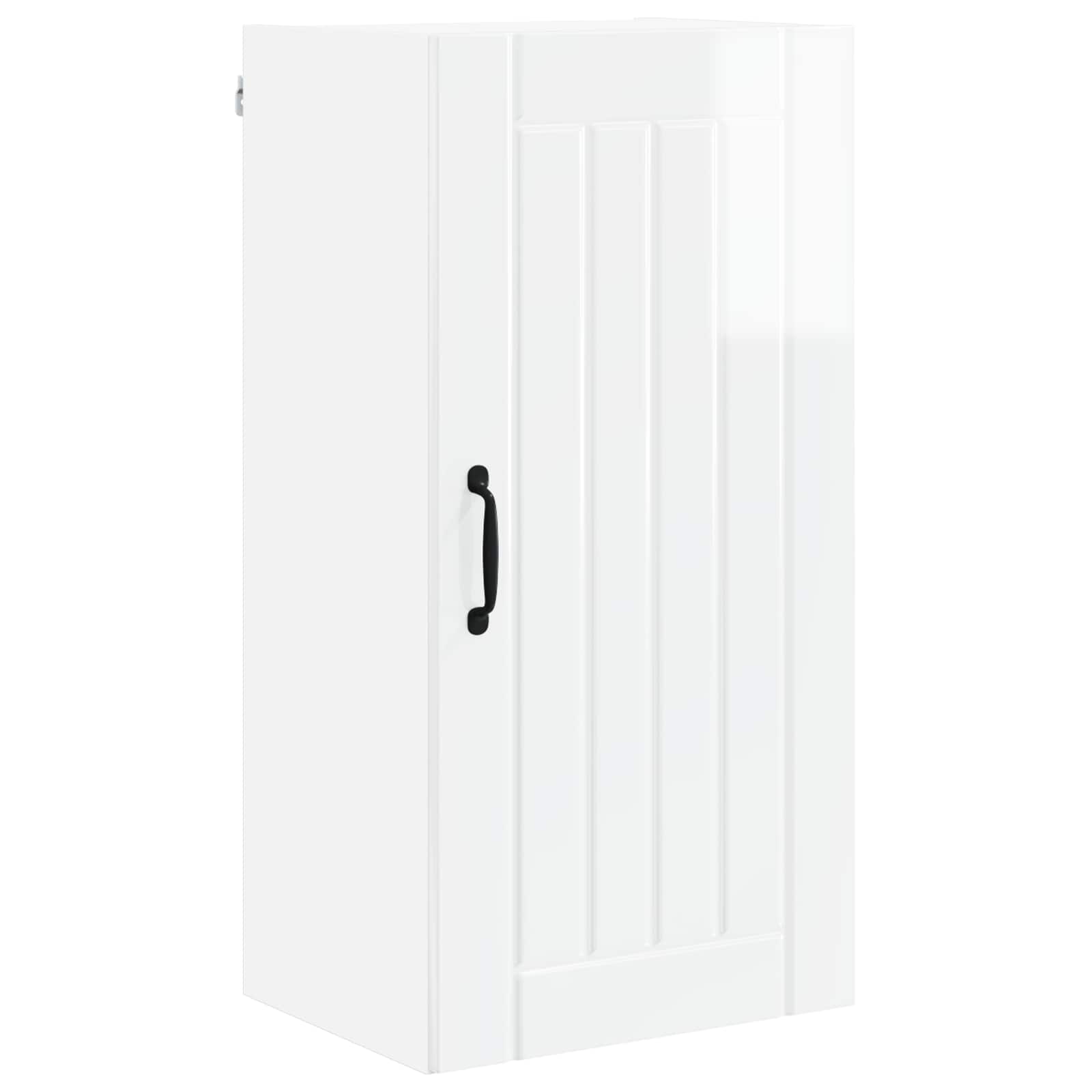 Armadietto a muro LUCCA Bianco Lucido 40 x 31 x 80 cm | homemem39