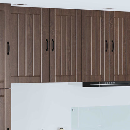Armadietto a muro LUCCA Rovere Marrone 40 x 31 x 80 cm | homemem39