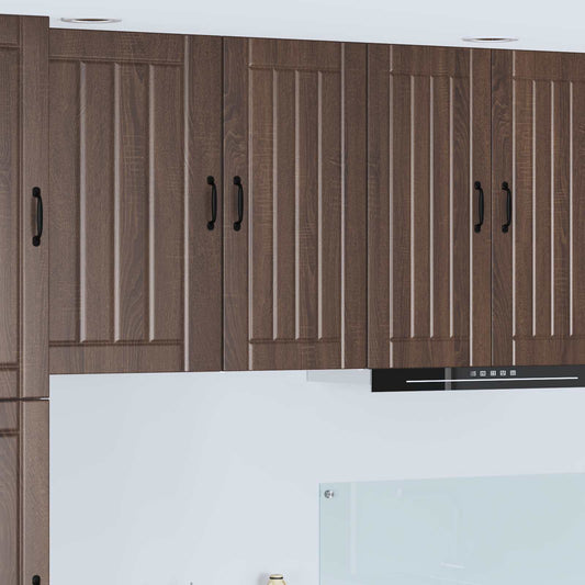 Armadietto a muro LUCCA Rovere Marrone 40 x 31 x 80 cm | homemem39