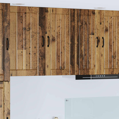 Armadietto a muro LUCCA Legno antico 40 x 31 x 80 cm | homemem39