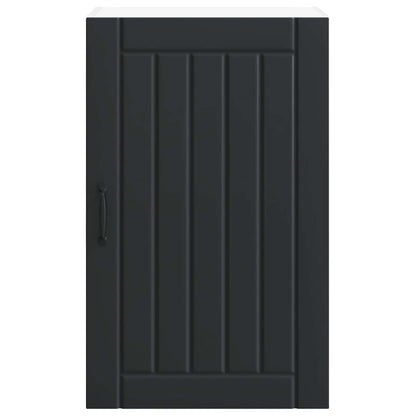 Armadietto a muro LUCCA Nero 50 x 31 x 80 cm