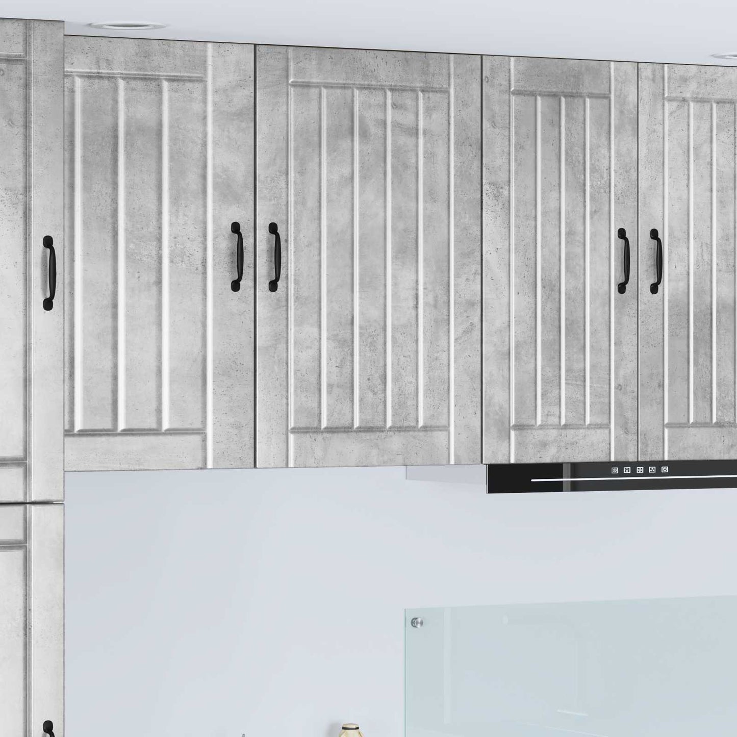Armadietto a muro LUCCA Grigio Cemento 50 x 31 x 80 cm