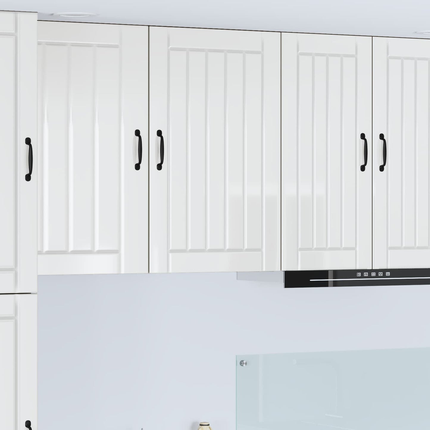 Armadietto a muro LUCCA Bianco Lucido 50 x 31 x 80 cm | homemem39