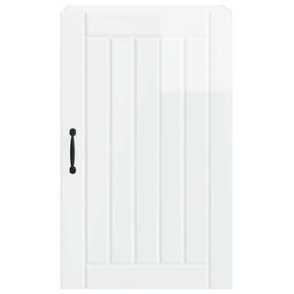 Armadietto a muro LUCCA Bianco Lucido 50 x 31 x 80 cm