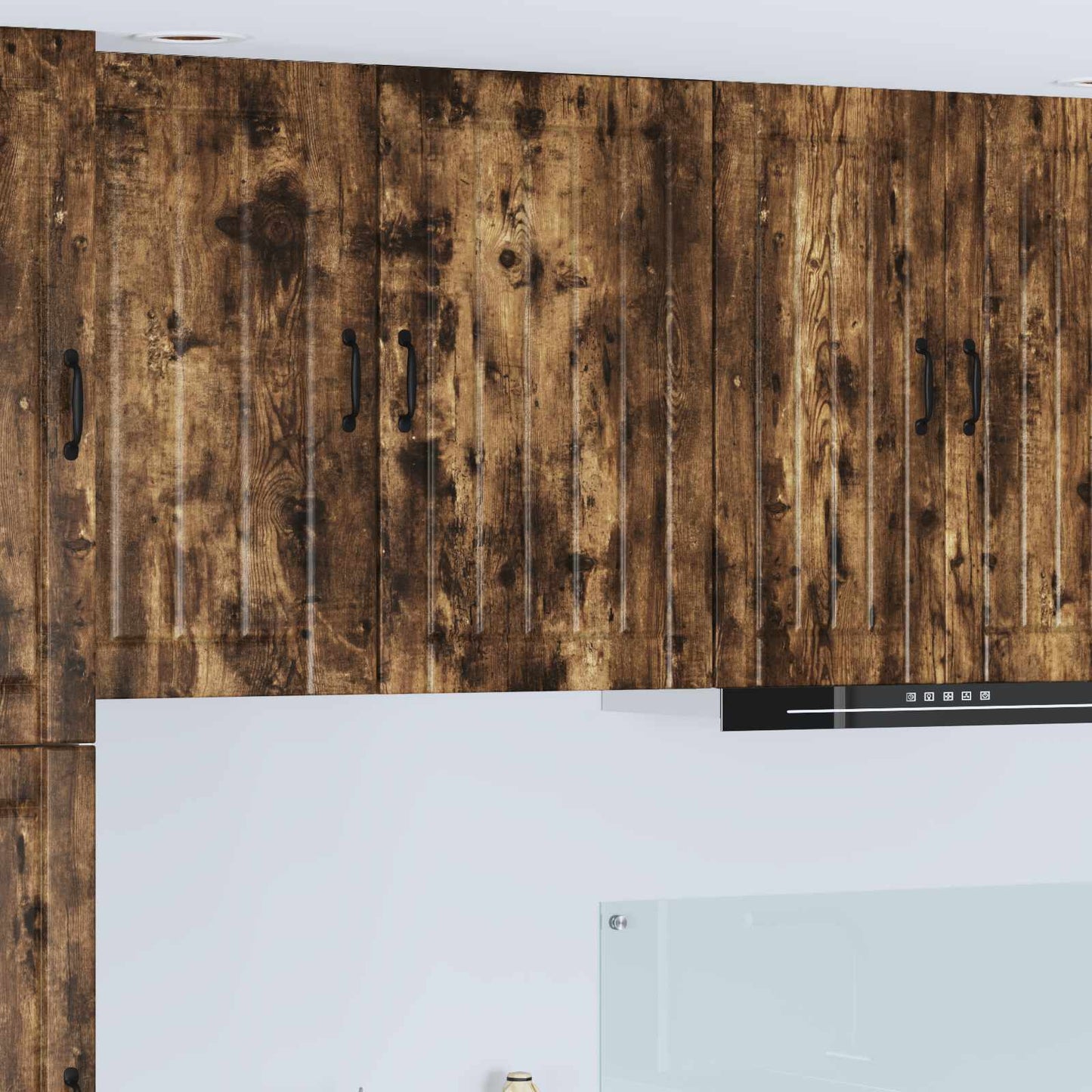 Armadietto a muro LUCCA Rovere Fumo 50 x 31 x 80 cm | homemem39