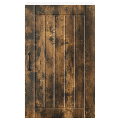 Armadietto a muro LUCCA Rovere Fumo 50 x 31 x 80 cm