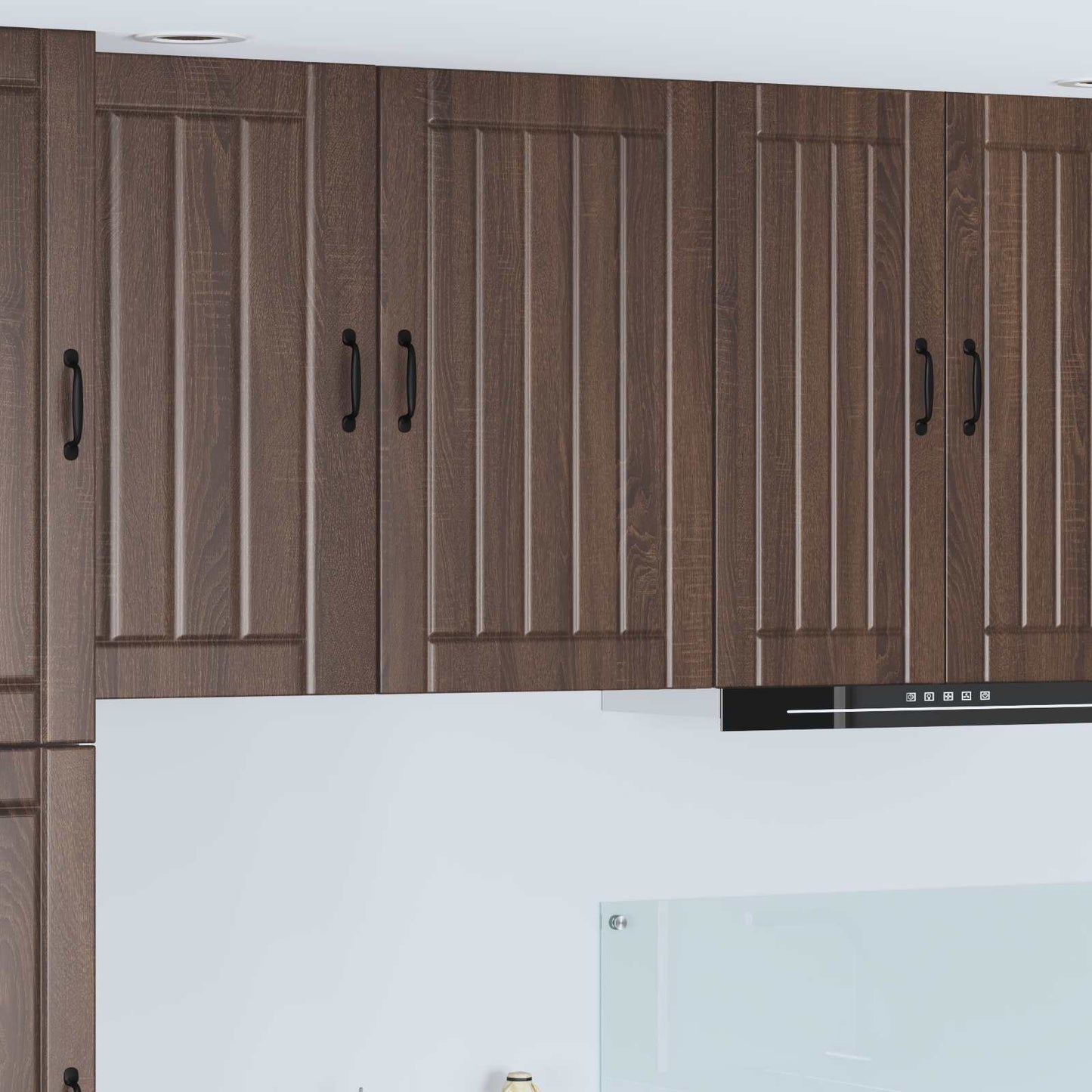 Armadietto a muro LUCCA Rovere Marrone 50 x 31 x 80 cm