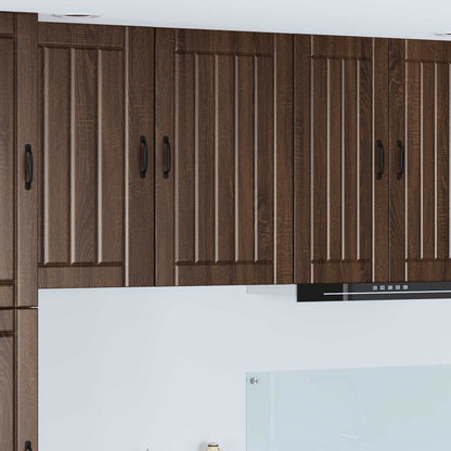 Armadietto a muro LUCCA Rovere Marrone 50 x 31 x 80 cm