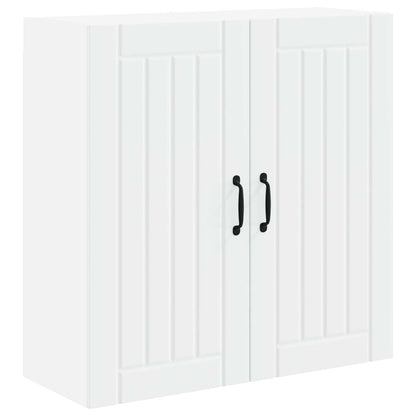 Armadietto a muro LUCCA Bianco 80 x 31 x 80 cm | homemem39