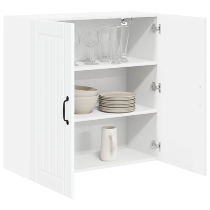 Armadietto a muro LUCCA Bianco 80 x 31 x 80 cm | homemem39
