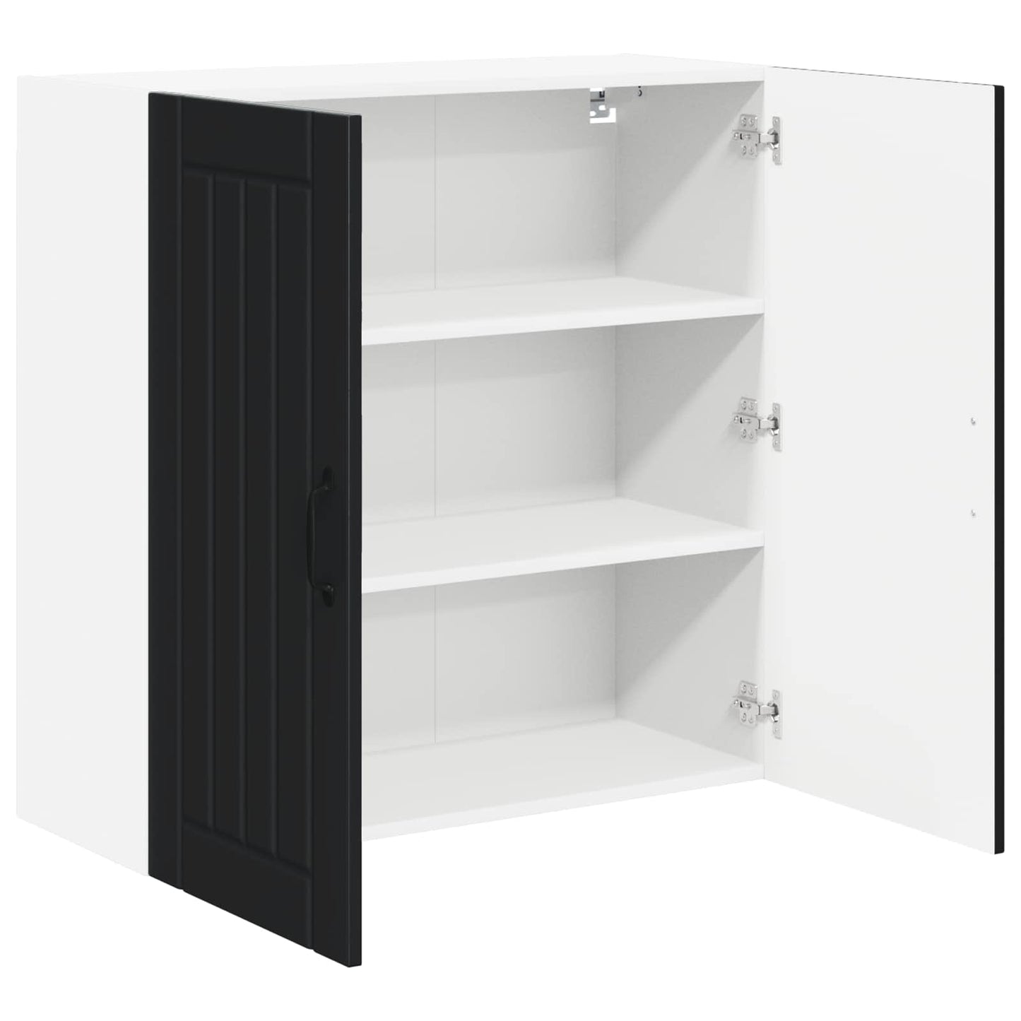 Armadietto a muro LUCCA Nero 80 x 31 x 80 cm | homemem39