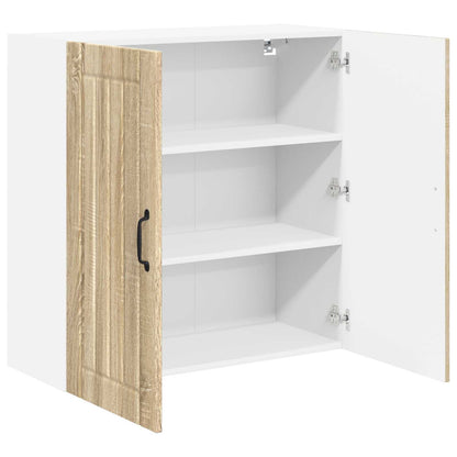 Armadietto a muro LUCCA Rovere Sonoma 80 x 31 x 80 cm | homemem39