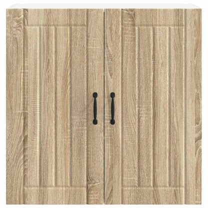 Armadietto a muro LUCCA Rovere Sonoma 80 x 31 x 80 cm | homemem39