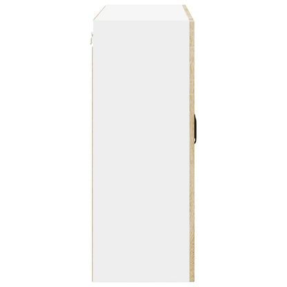 Armadietto a muro LUCCA Rovere Sonoma 80 x 31 x 80 cm | homemem39