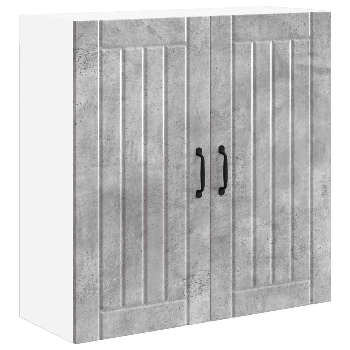 Armadietto a muro LUCCA Grigio Cemento 80 x 31 x 80 cm | homemem39