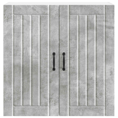 Armadietto a muro LUCCA Grigio Cemento 80 x 31 x 80 cm | homemem39