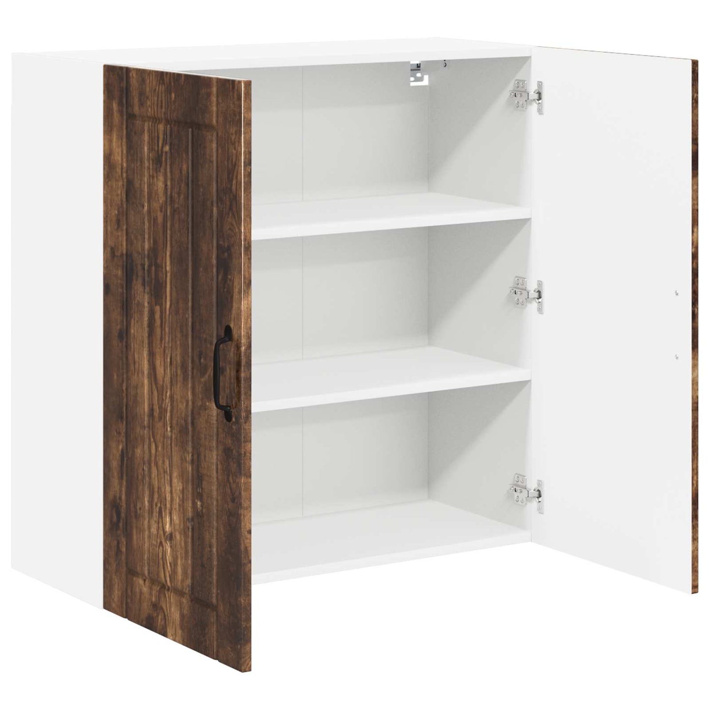 Armadietto a muro LUCCA Rovere Fumo 80 x 31 x 80 cm | homemem39