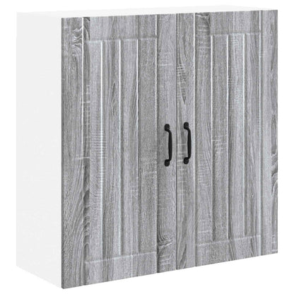 Armadietto a muro LUCCA Grigio Sonoma 80 x 31 x 80 cm