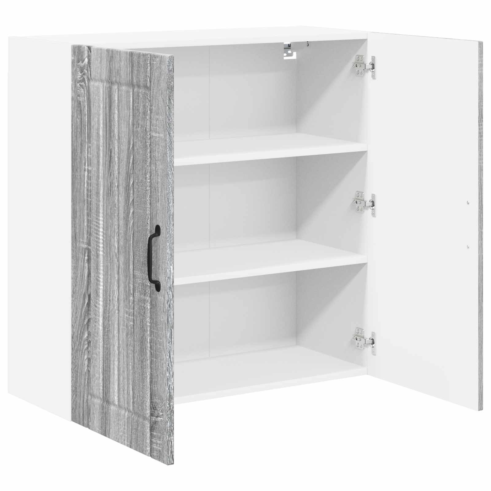 Armadietto a muro LUCCA Grigio Sonoma 80 x 31 x 80 cm | homemem39