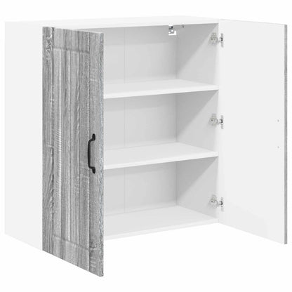 Armadietto a muro LUCCA Grigio Sonoma 80 x 31 x 80 cm | homemem39