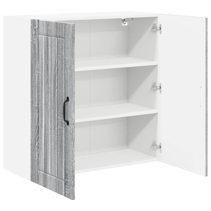 Armadietto a muro LUCCA Grigio Sonoma 80 x 31 x 80 cm