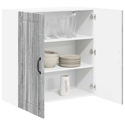 Armadietto a muro LUCCA Grigio Sonoma 80 x 31 x 80 cm | homemem39