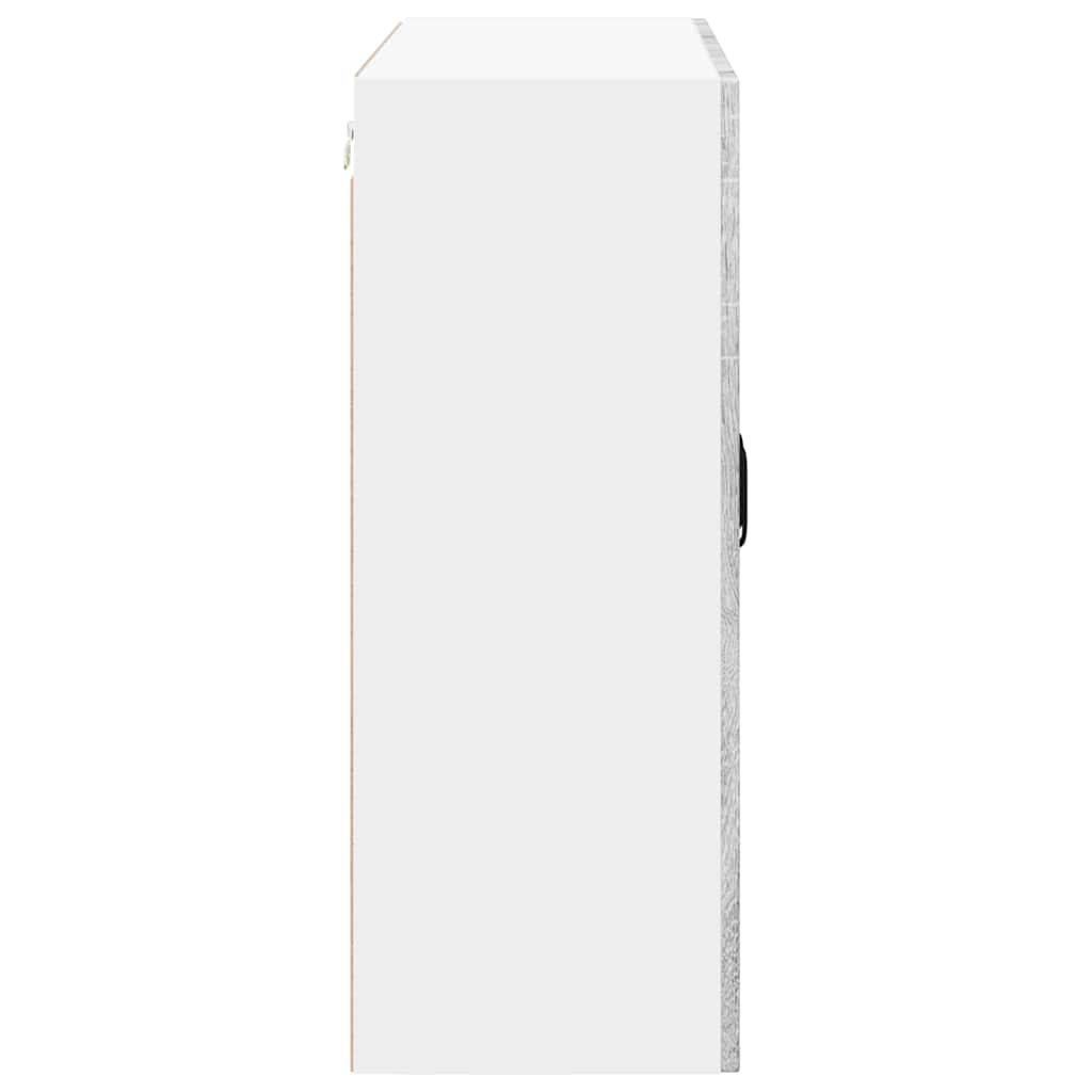 Armadietto a muro LUCCA Grigio Sonoma 80 x 31 x 80 cm | homemem39