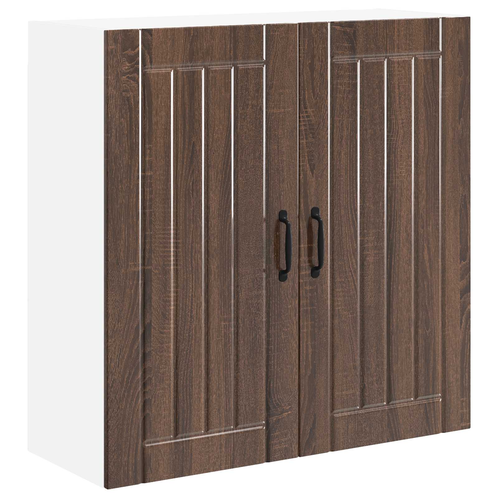 Armadietto a muro LUCCA Rovere Marrone 80 x 31 x 80 cm | homemem39