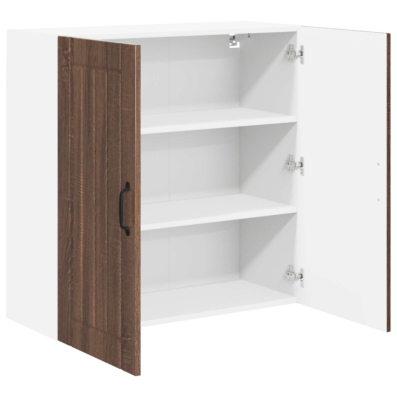 Armadietto a muro LUCCA Rovere Marrone 80 x 31 x 80 cm | homemem39