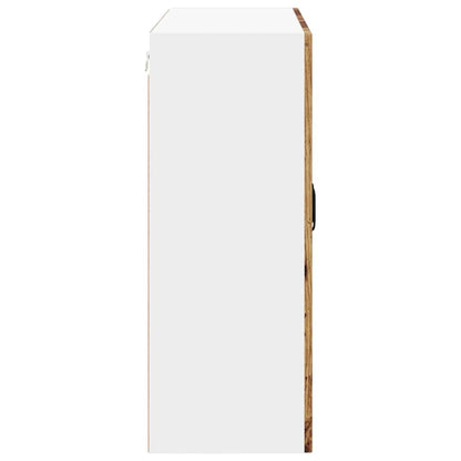 Armadietto a muro LUCCA Legno antico 80 x 31 x 80 cm | homemem39