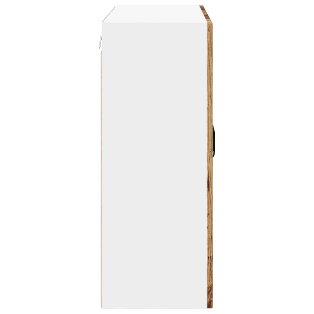 Armadietto a muro LUCCA Legno antico 80 x 31 x 80 cm