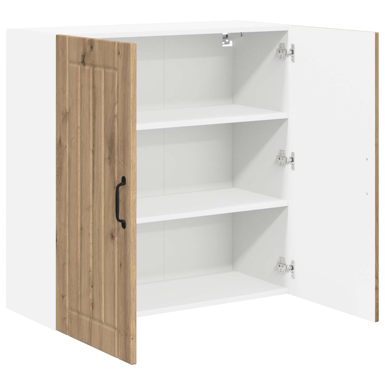 Armadietto a muro LUCCA Rovere Artigianale 80 x 31 x 80 cm | homemem39