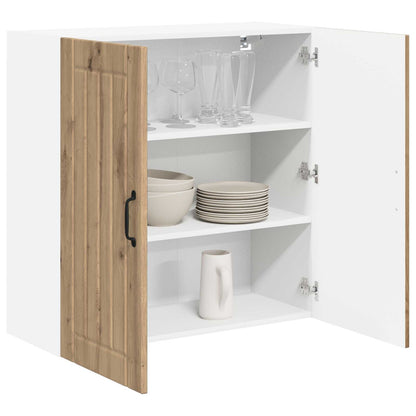 Armadietto a muro LUCCA Rovere Artigianale 80 x 31 x 80 cm | homemem39