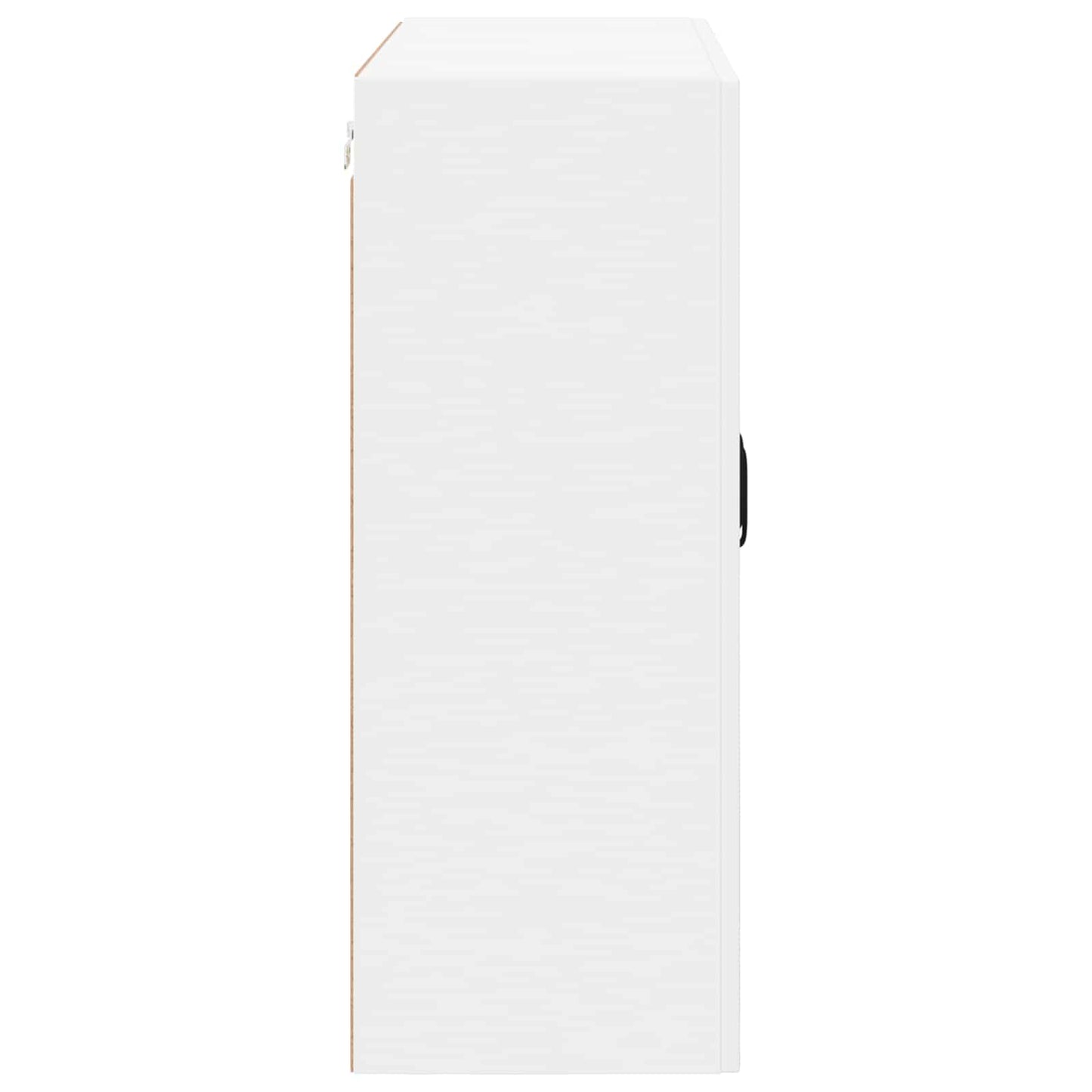 Mobile in vetro da parete LUCCA Bianco 80 x 31 x 80 cm