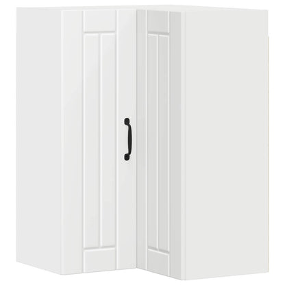 Mobile angolare per parete LUCCA Bianco 57 x 57 x 80 cm | homemem39