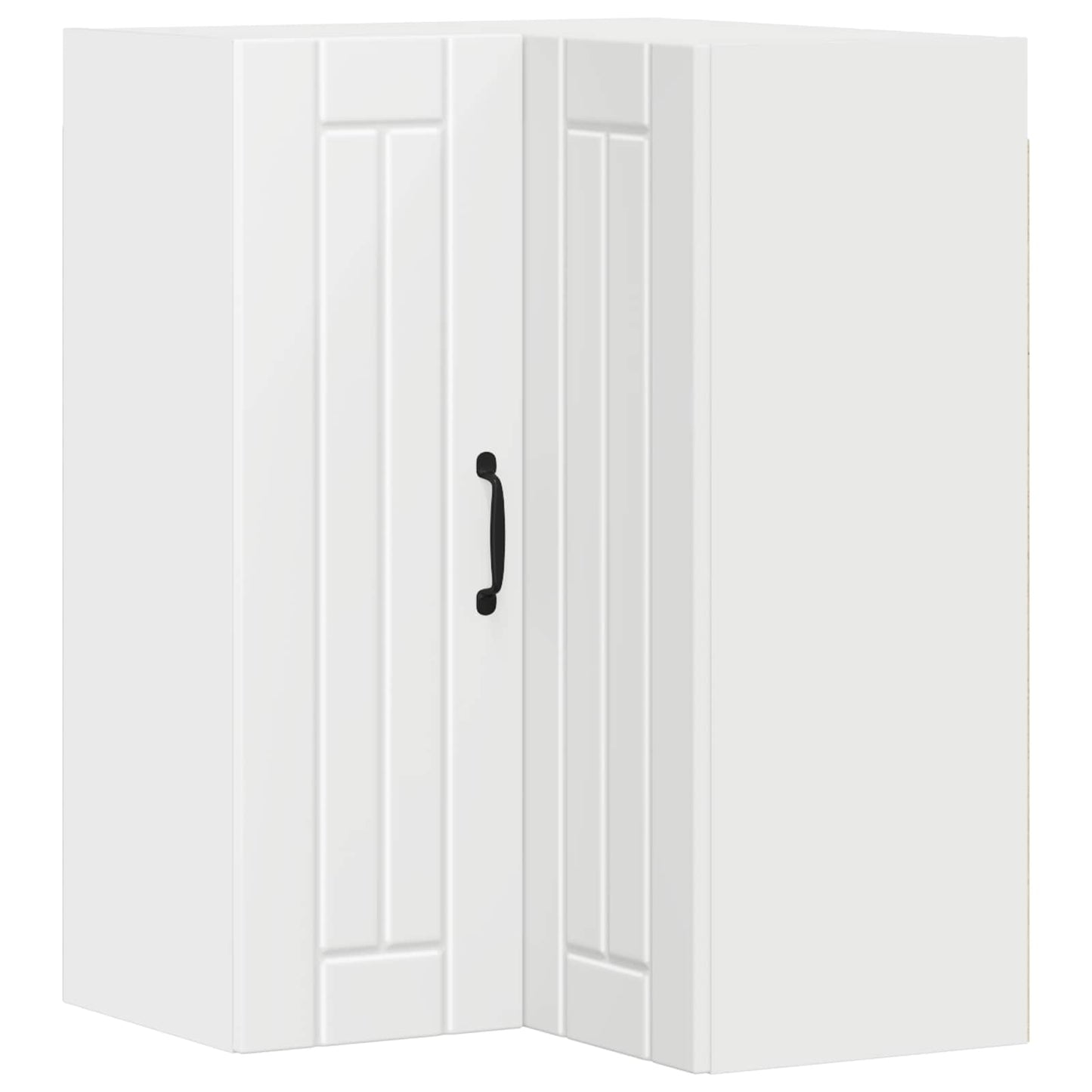 Mobile angolare per parete LUCCA Bianco 57 x 57 x 80 cm