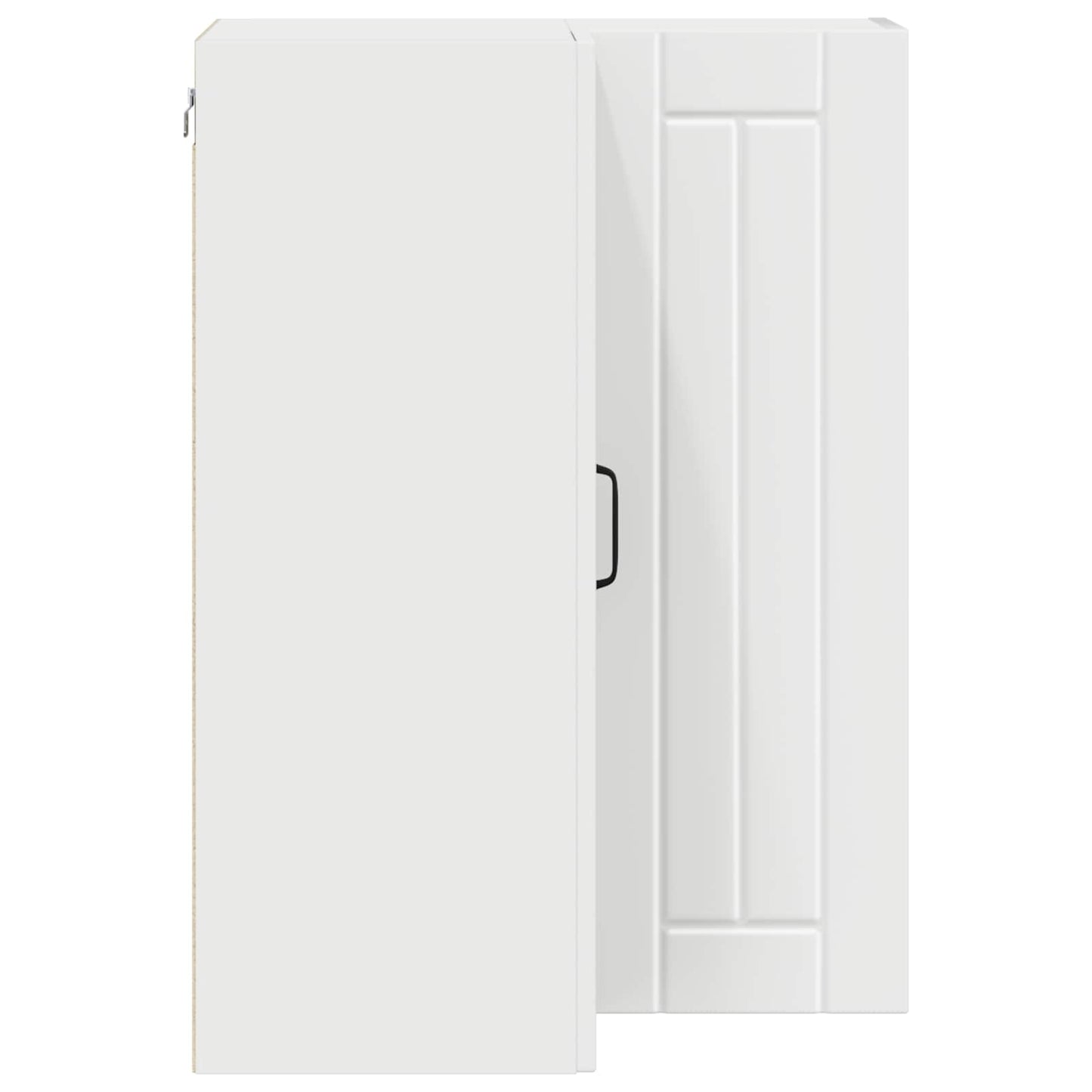 Mobile angolare per parete LUCCA Bianco 57 x 57 x 80 cm | homemem39