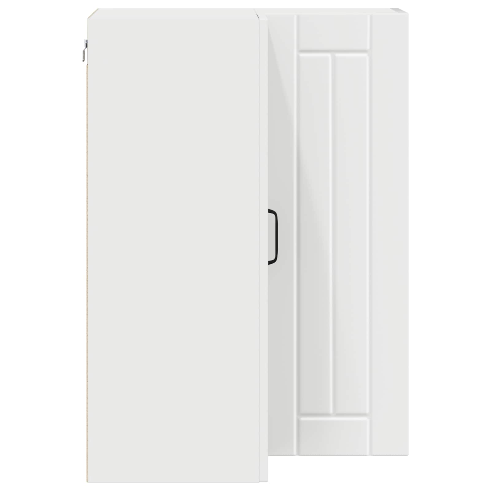 Mobile angolare per parete LUCCA Bianco 57 x 57 x 80 cm | homemem39