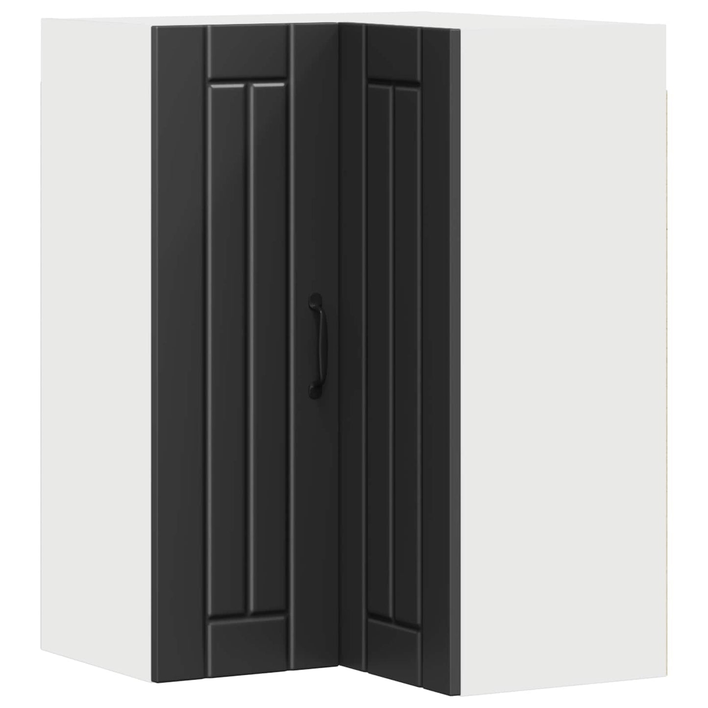 Mobile angolare per parete LUCCA Nero 57 x 57 x 80 cm